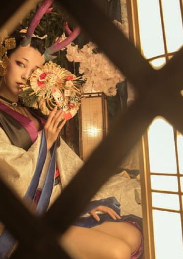 腿控福利 阴阳师阎魔 cosplay