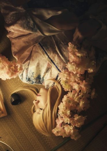 fate/zero saber 和服 cosplay(1)