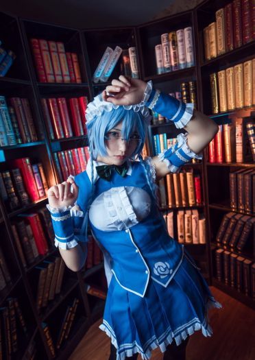 东方眼镜乡 十六夜咲夜 cosplay(1)