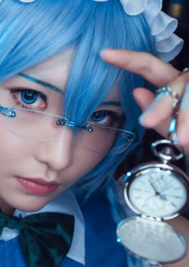 东方眼镜乡 十六夜咲夜 cosplay(1)