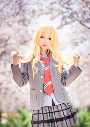 再也没有你的春天 就要来了 四月是你的谎言 宫园薰cosplay(1)