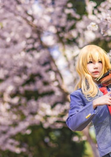 再也没有你的春天 就要来了 四月是你的谎言 宫园薰cosplay(1)