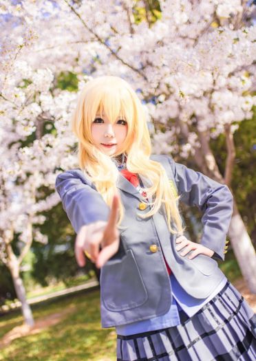 再也没有你的春天 就要来了 四月是你的谎言 宫园薰cosplay(1)