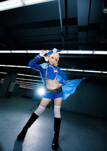 「场照」VOCALOID 镜音铃 手办军装ver.(1)