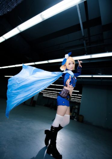 「场照」VOCALOID 镜音铃 手办军装ver.(1)