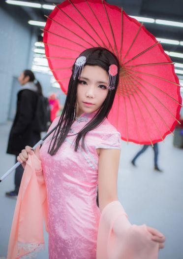 剑侠情缘网络版叁 七秀 同人cosplay(1)