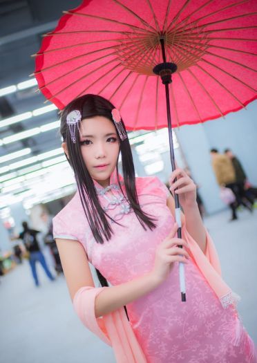 剑侠情缘网络版叁 七秀 同人cosplay(1)
