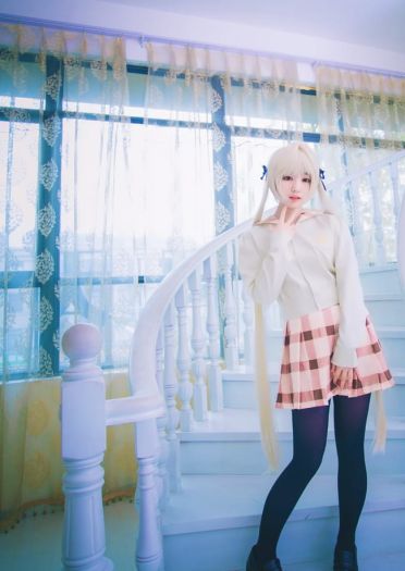 清纯少女 春野野穹日常COS