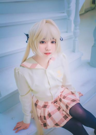 清纯少女 春野野穹日常COS