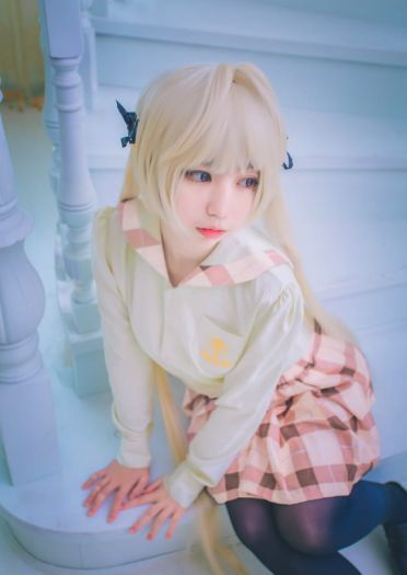 清纯少女 春野野穹日常COS