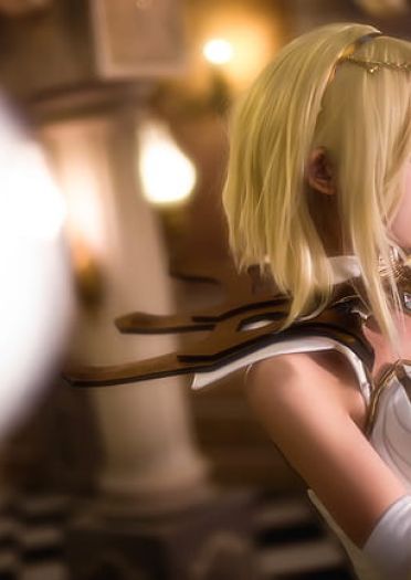 光辉女郎拉克丝 终极皮肤光元素使COS