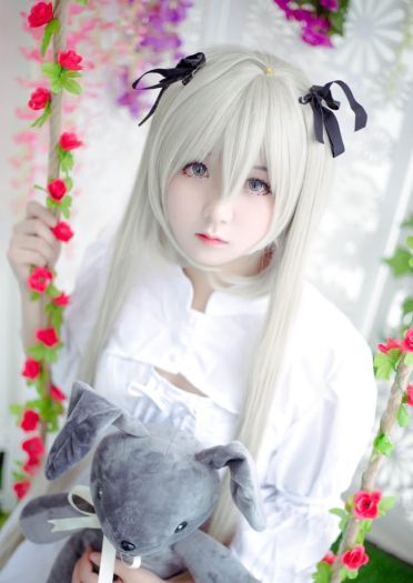 缘之空软萌少女 春日野穹COS