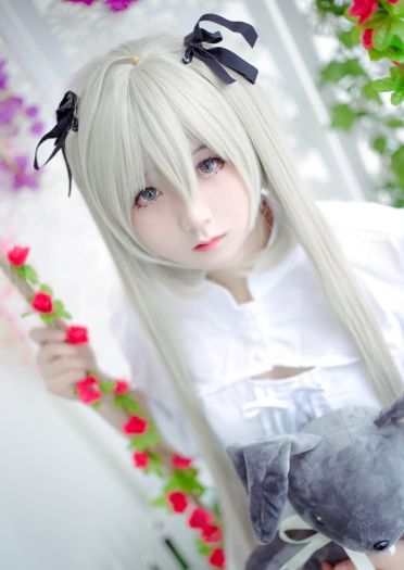 缘之空软萌少女 春日野穹COS