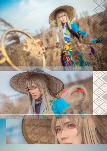 网易手游阴阳师 ssr式神青坊主超还原cosplay(1)