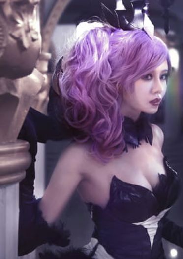 英雄联盟大 元素使拉克丝 光&暗 高清cos写真