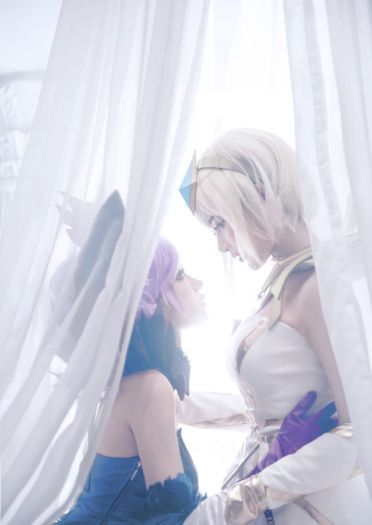 英雄联盟大 元素使拉克丝 光&暗 高清cos写真