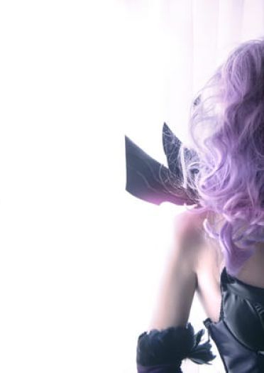 英雄联盟大 元素使拉克丝 光&暗 高清cos写真