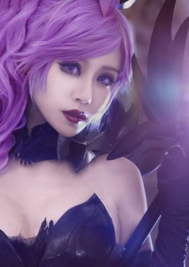 英雄联盟大 元素使拉克丝 光&暗 高清cos写真