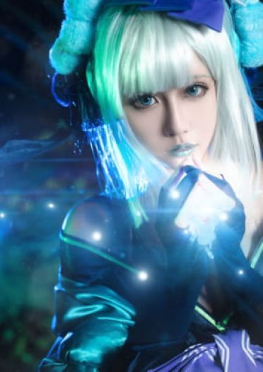 网易手游阴阳师 青行灯 cosplay