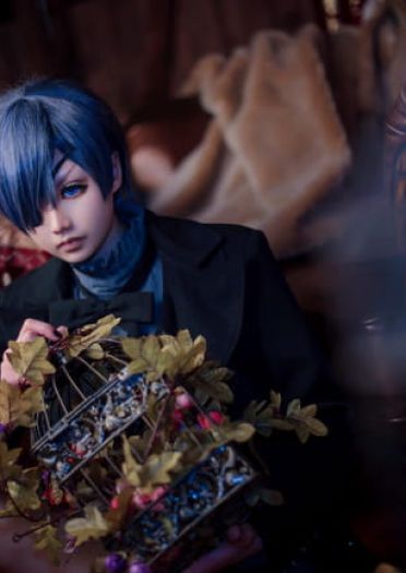 黑执事 夏尔·凡多姆海恩 cos写真(1)