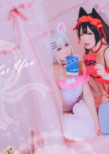 约会大作战 猫娘折纸&狂三超萌COS
