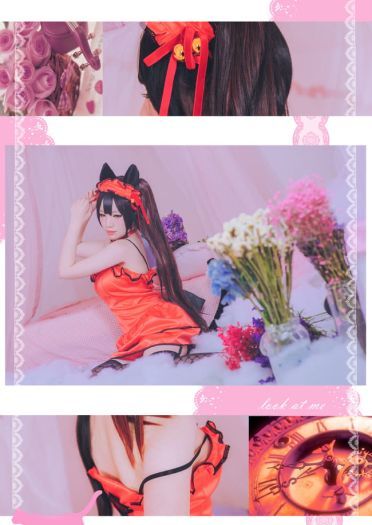 约会大作战 猫娘折纸&狂三超萌COS
