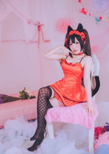 约会大作战 猫娘折纸&狂三超萌COS