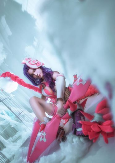 王者荣耀 爱心护理 荆轲 cosplay