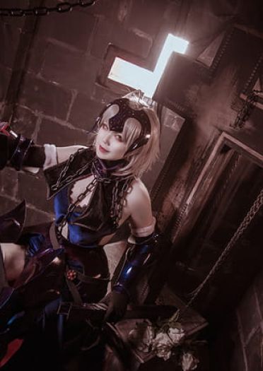 黑暗势力登场 黑化贞德&黑化saber cosplay(1)