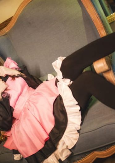 魔卡少女樱 黑猫女仆Cosplay