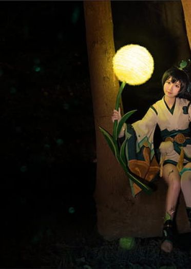 爸爸再奶我一口 网易手游阴阳师 莹草 cosplay(1)