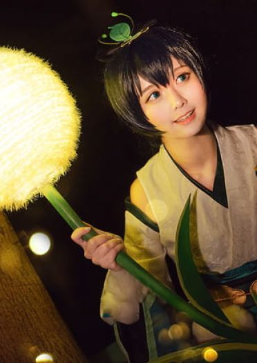 爸爸再奶我一口 网易手游阴阳师 莹草 cosplay(1)