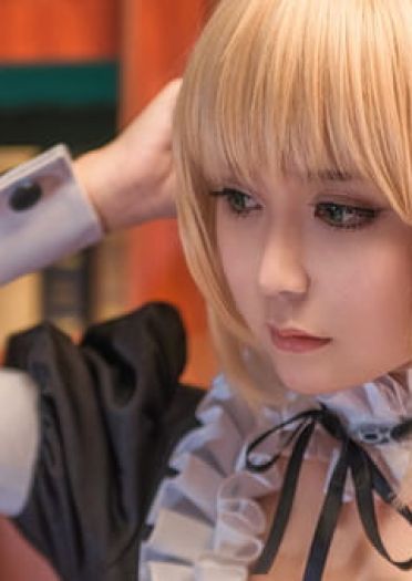 fate/stay night saber&远坂凛 女仆 cos