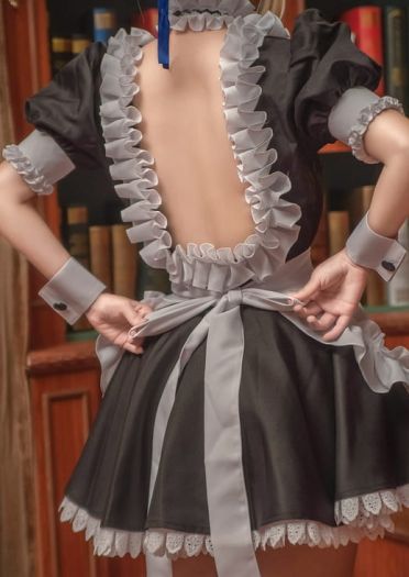 fate/stay night saber&远坂凛 女仆 cos