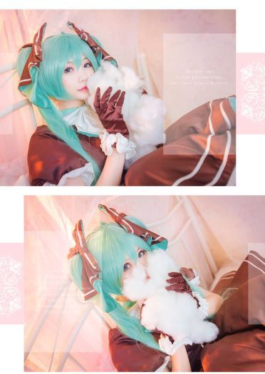 和我做朋友吧 miku初音未来COS
