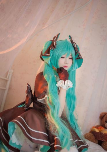 和我做朋友吧 miku初音未来COS