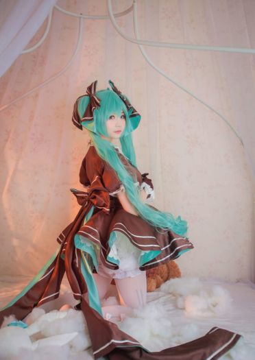 和我做朋友吧 miku初音未来COS
