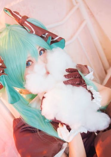 和我做朋友吧 miku初音未来COS