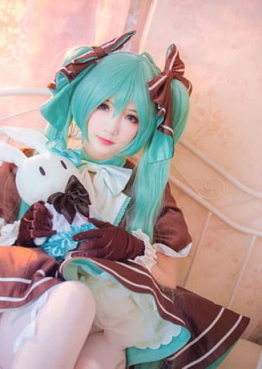 和我做朋友吧 miku初音未来COS