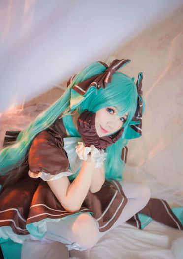 和我做朋友吧 miku初音未来COS