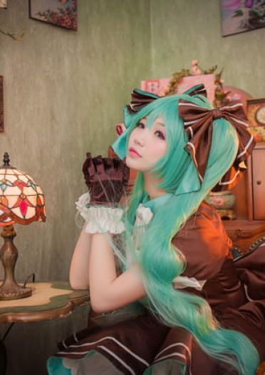 和我做朋友吧 miku初音未来COS