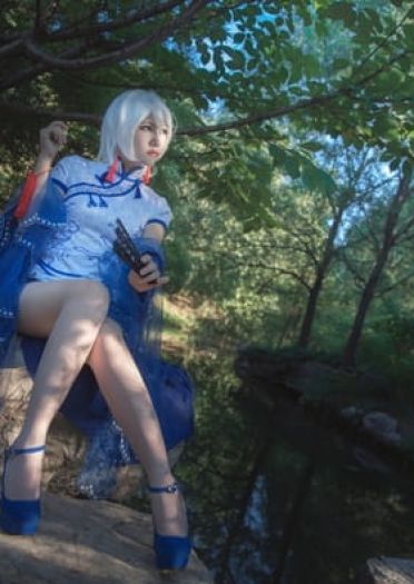 VOCALOID 青花瓷 言和 cosplay(1)