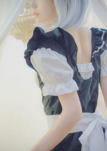 约会大作战 鸢一折纸 女仆装cosplay(1)