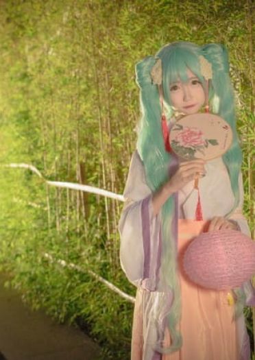 初音未来 中秋赋 诗意cosplay(1)