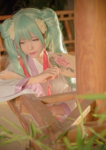 初音未来 中秋赋 诗意cosplay(1)