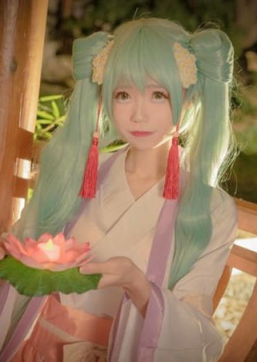 初音未来 中秋赋 诗意cosplay(1)
