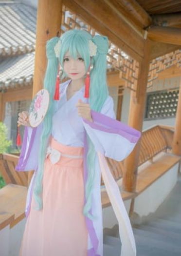 初音未来 中秋赋 诗意cosplay(1)
