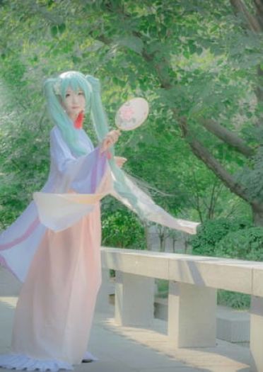 初音未来 中秋赋 诗意cosplay(1)