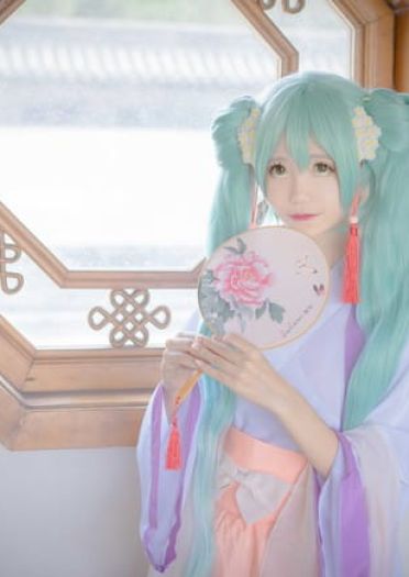 初音未来 中秋赋 诗意cosplay(1)