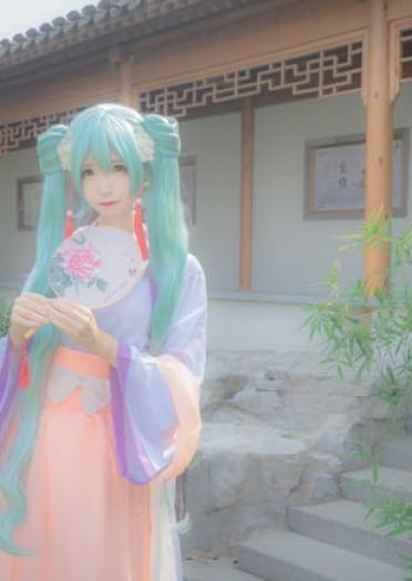 初音未来 中秋赋 诗意cosplay(1)